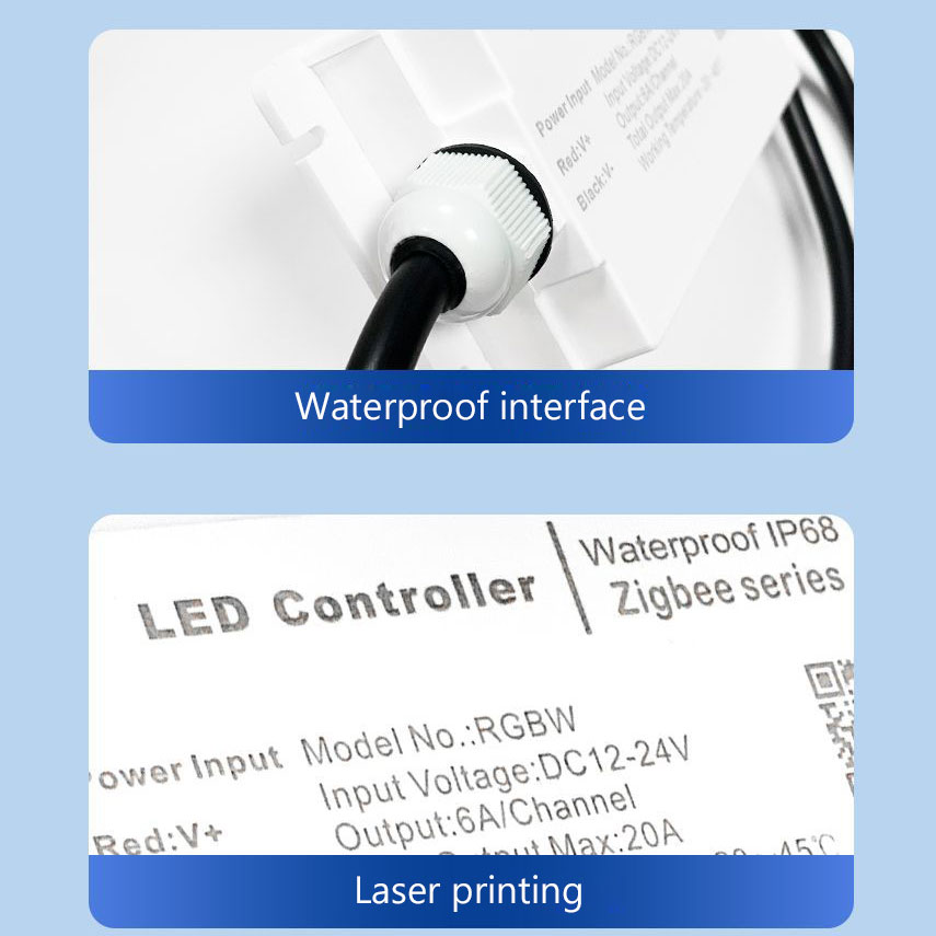 Waterproof IP68 Tuya WiFi LED Controller DC12V-24V Waterproof IP68 Tuya WiFi LED Controller DC12V-24V
